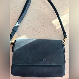 🌊 Portland Leather Deep Water Metro Crossbody Bag